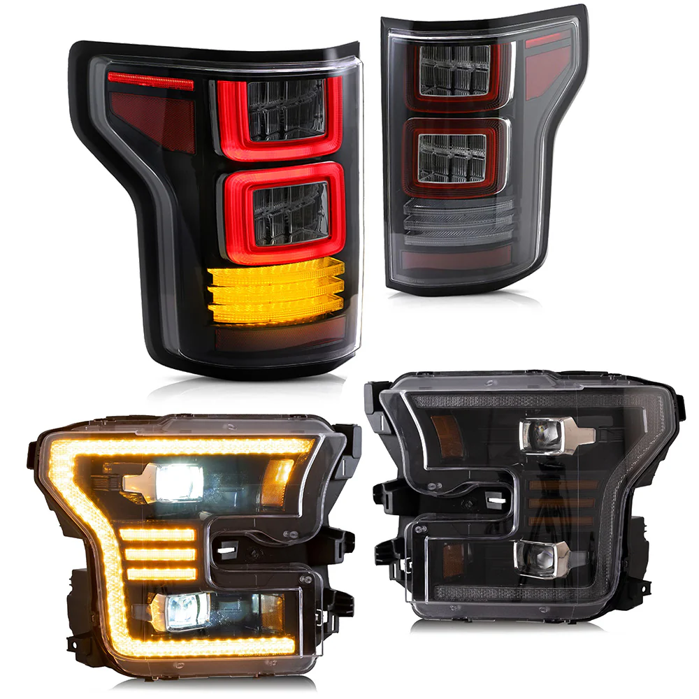 VLAND LED Headlights And Tail Lights For 2015-2017 Ford F150 Front & Rear Lights Kit - Image 16