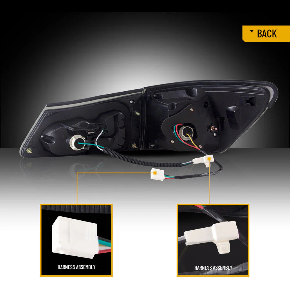 VLAND LED Tail Lights For 2005-2013 Lexus IS250 350 ISF IS300 220d 200d [XE20] 2005-2013 w/Animation - Image 10