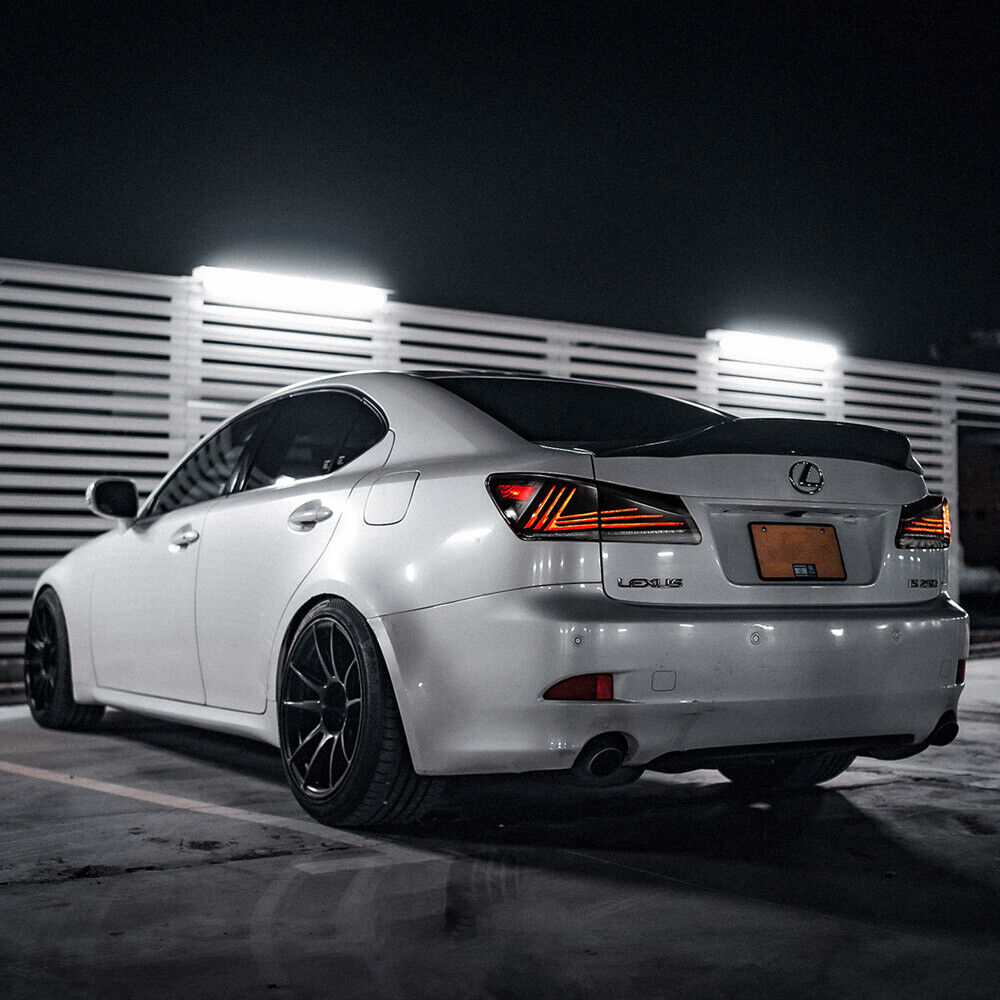 VLAND LED Tail Lights For 2005-2013 Lexus IS250 350 ISF IS300 220d 200d [XE20] 2005-2013 w/Animation - Image 11