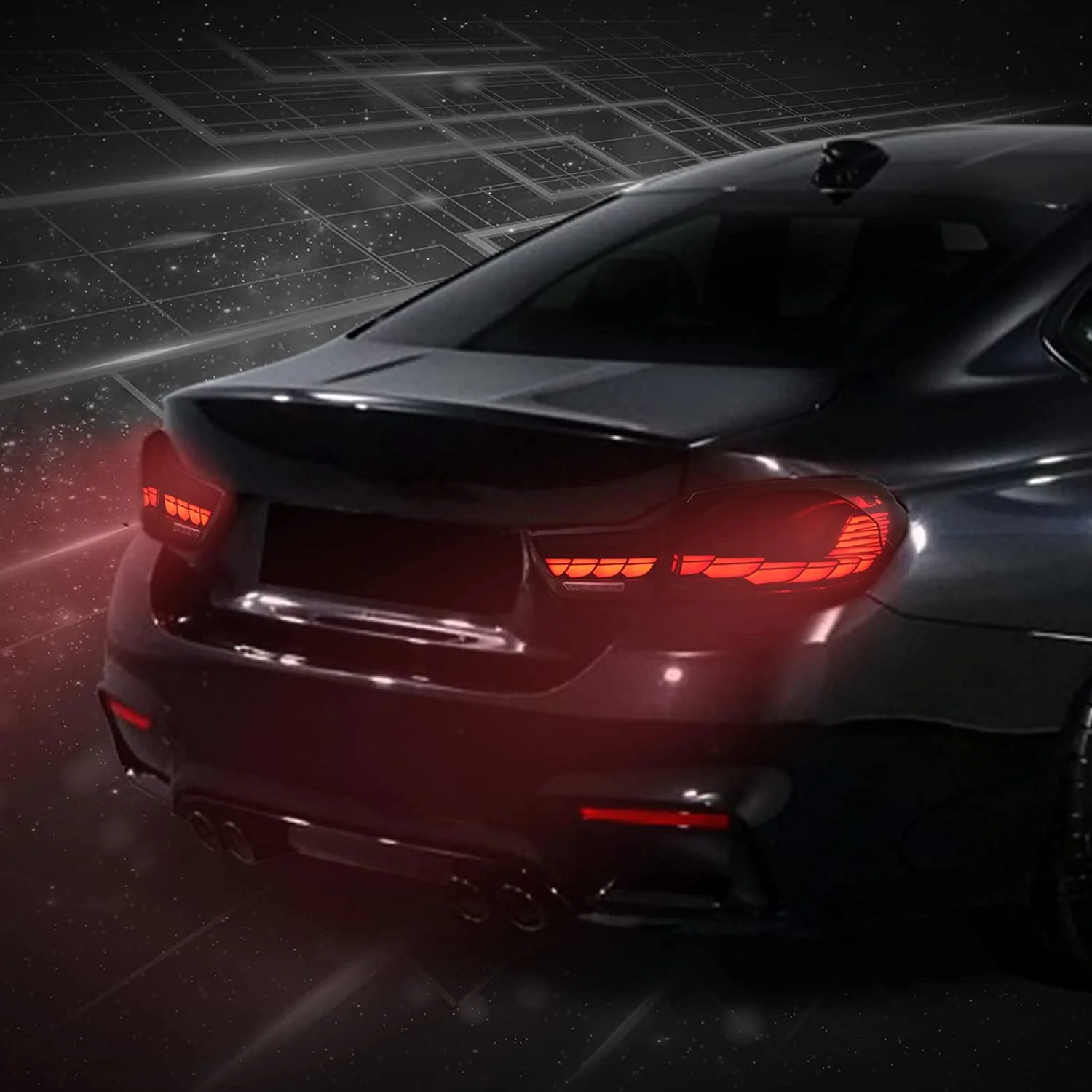 VLAND LED Tail Lights For BMW 4 series M4 F82 F83 F32 F36 Sedan/Coupe/Convertible 2014-2020 - Image 10