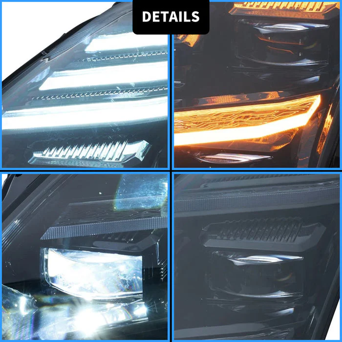 VLAND LED Projector Headlights For 2008-2023 Nissan GTR R35 - Image 6