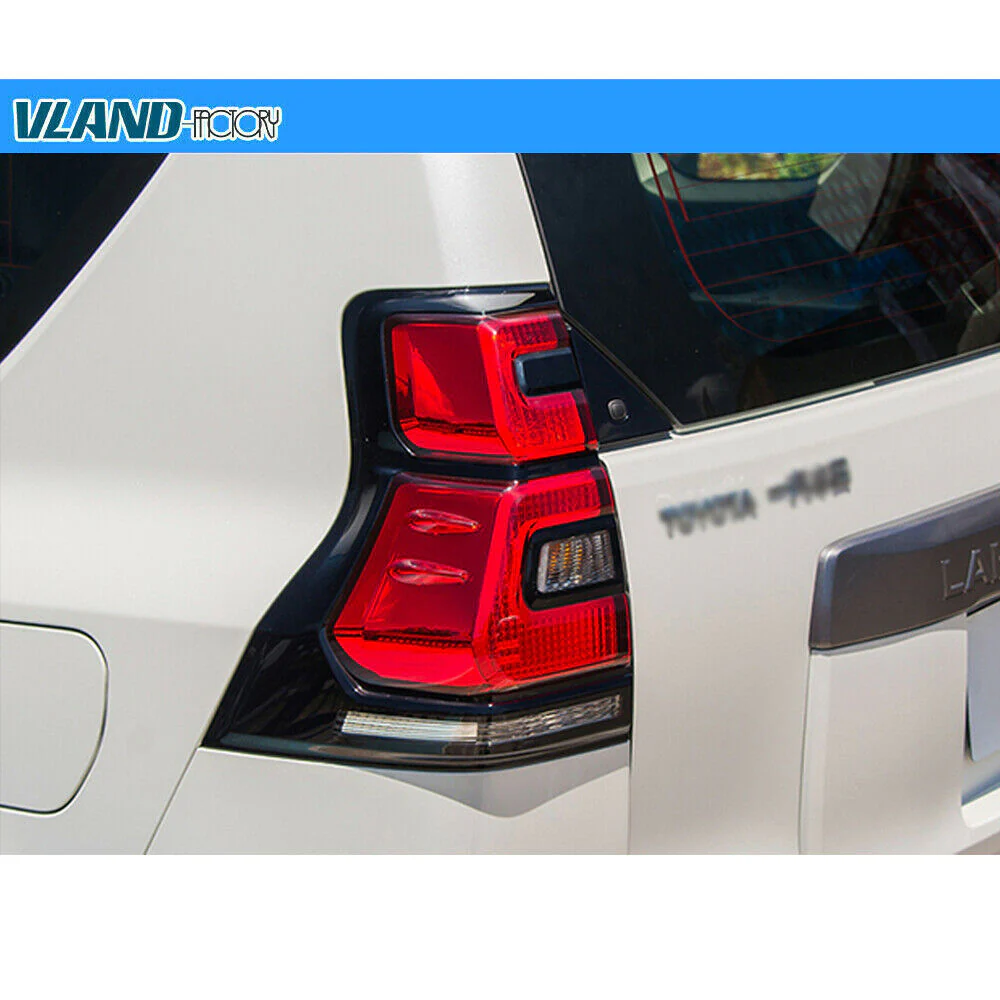 VLAND Full LED Taillights for Toyota Land Cruiser Prado 2010-2016 - Image 12
