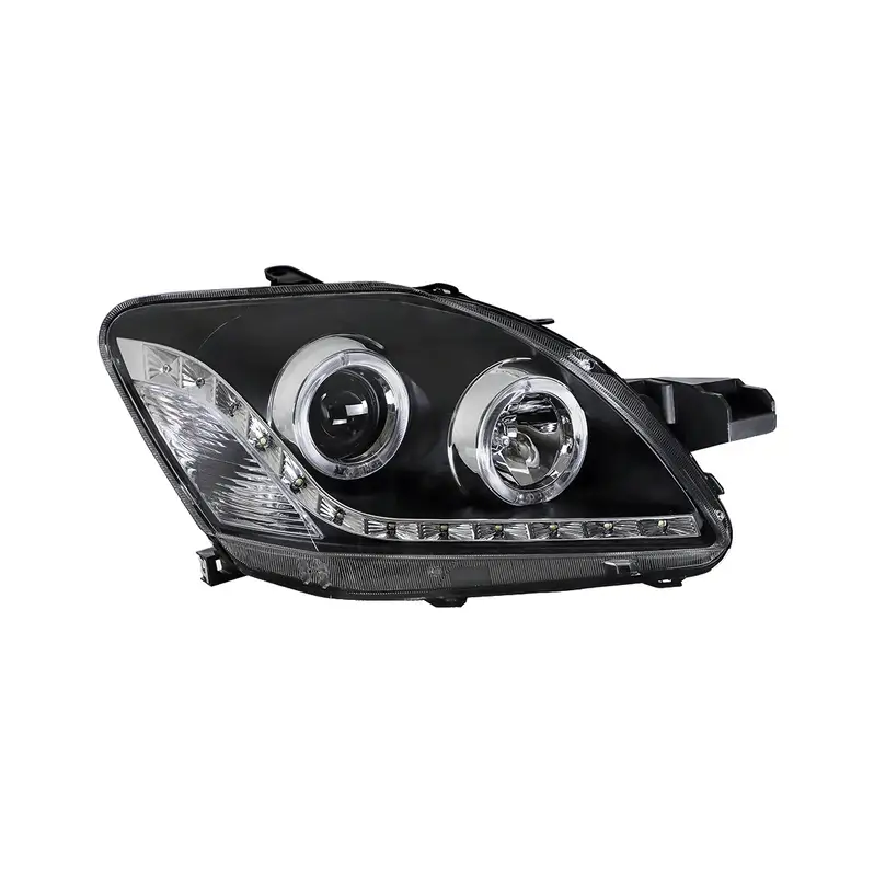 Vland Projector HeadLights For 2007-2012 Toyota Yaris/Vios/Belta Sedan Only 2th Gen (Ncp93) Black - Image 3