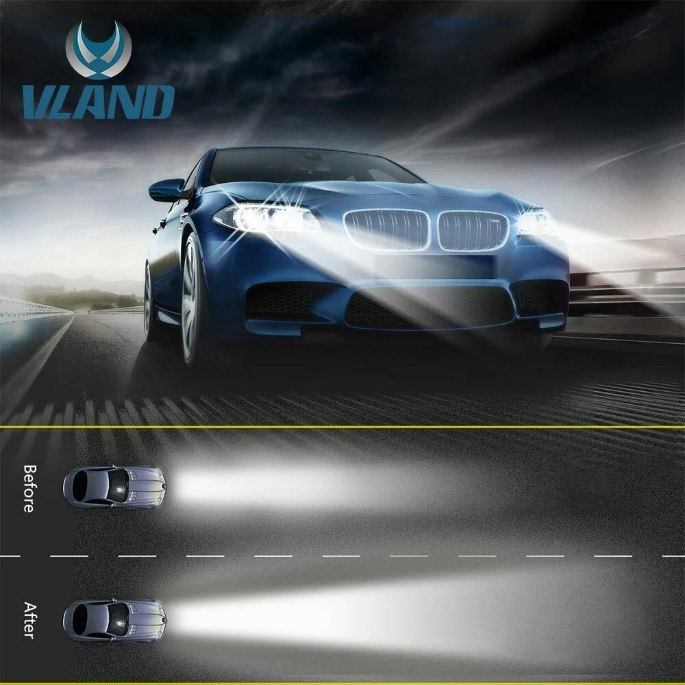VLAND Demon Eye Headlights For Volkswagen Golf MK6 2009-2014(Europe is 2008-2012) - Image 9