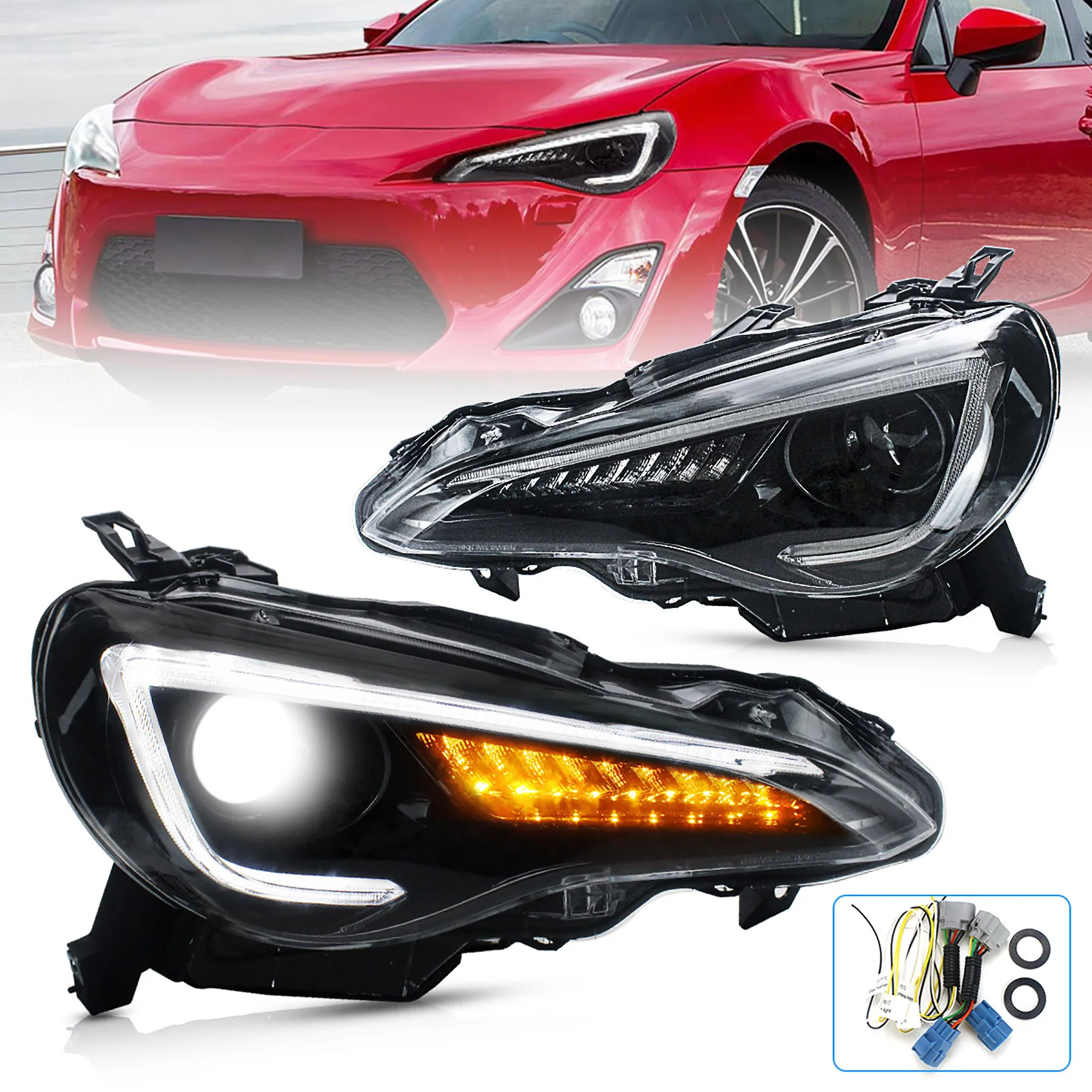 VLAND LED Headlights For 2012–2020 Toyota 86/GT86, Subaru Brz, Scion Frs