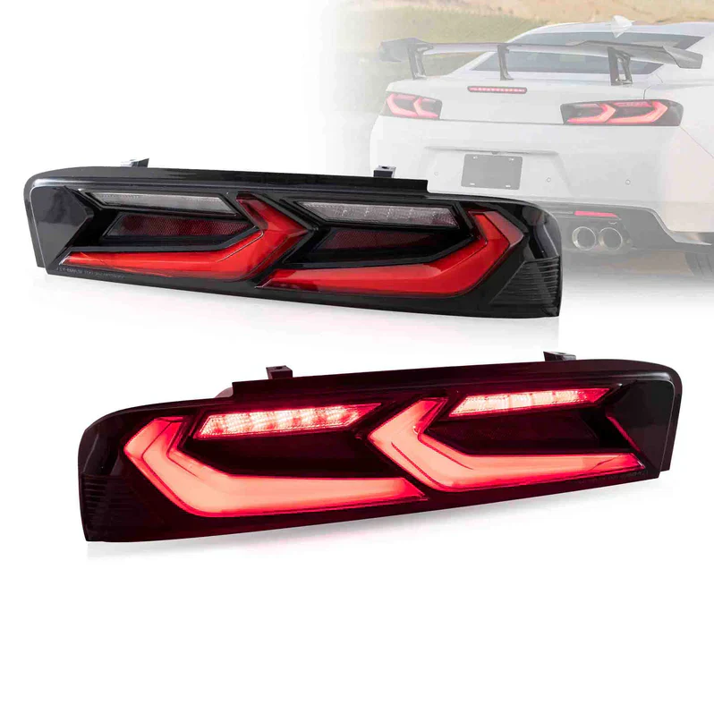 VLAND Full LED Tail Lights For Chevrolet / Chevy Camaro 2016-2018 - Image 2