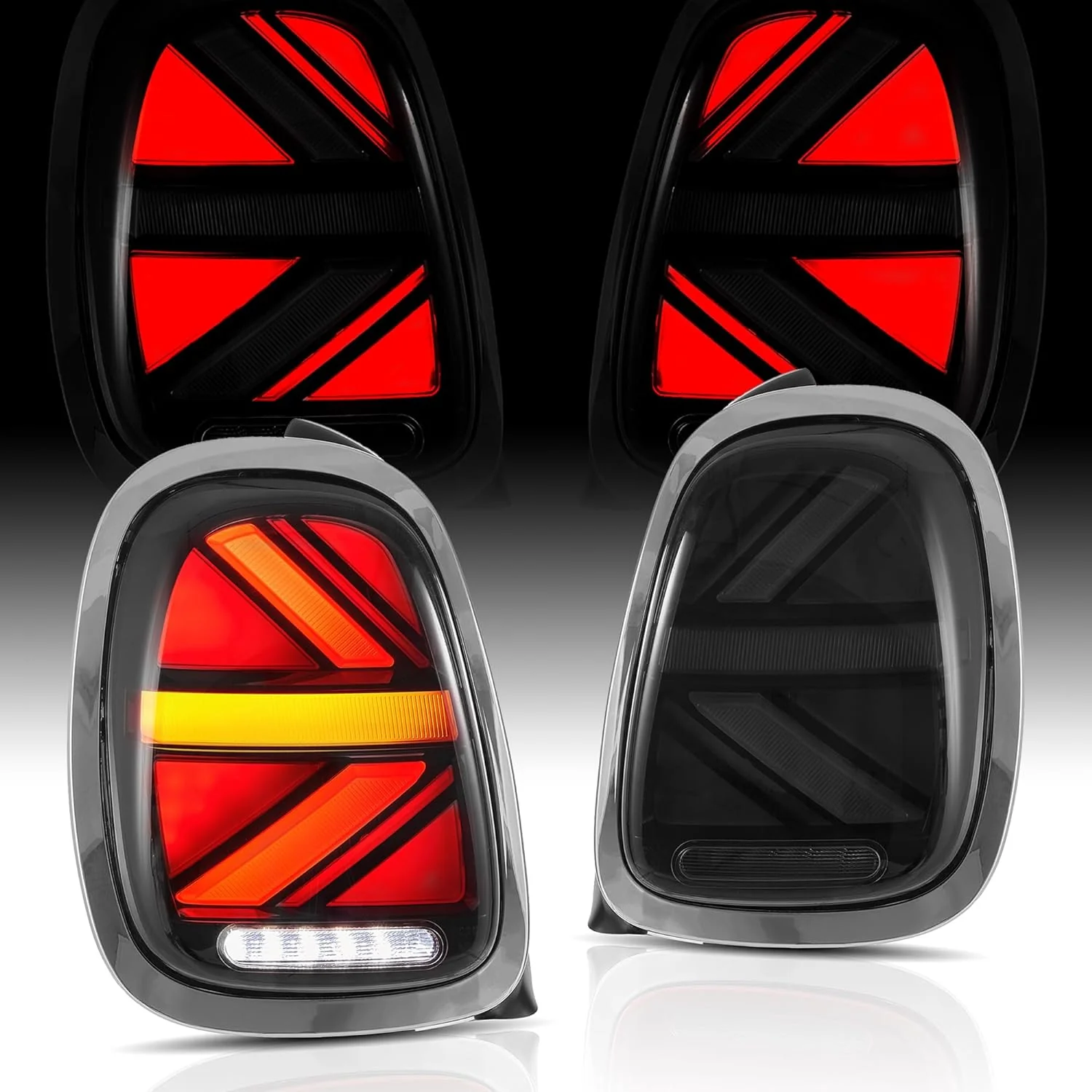 VLAND Full LED Tail Lights Lamps For BMW Cooper Hatch Mini F-Series 2014-2019 (F55/F56/F57) - Image 3