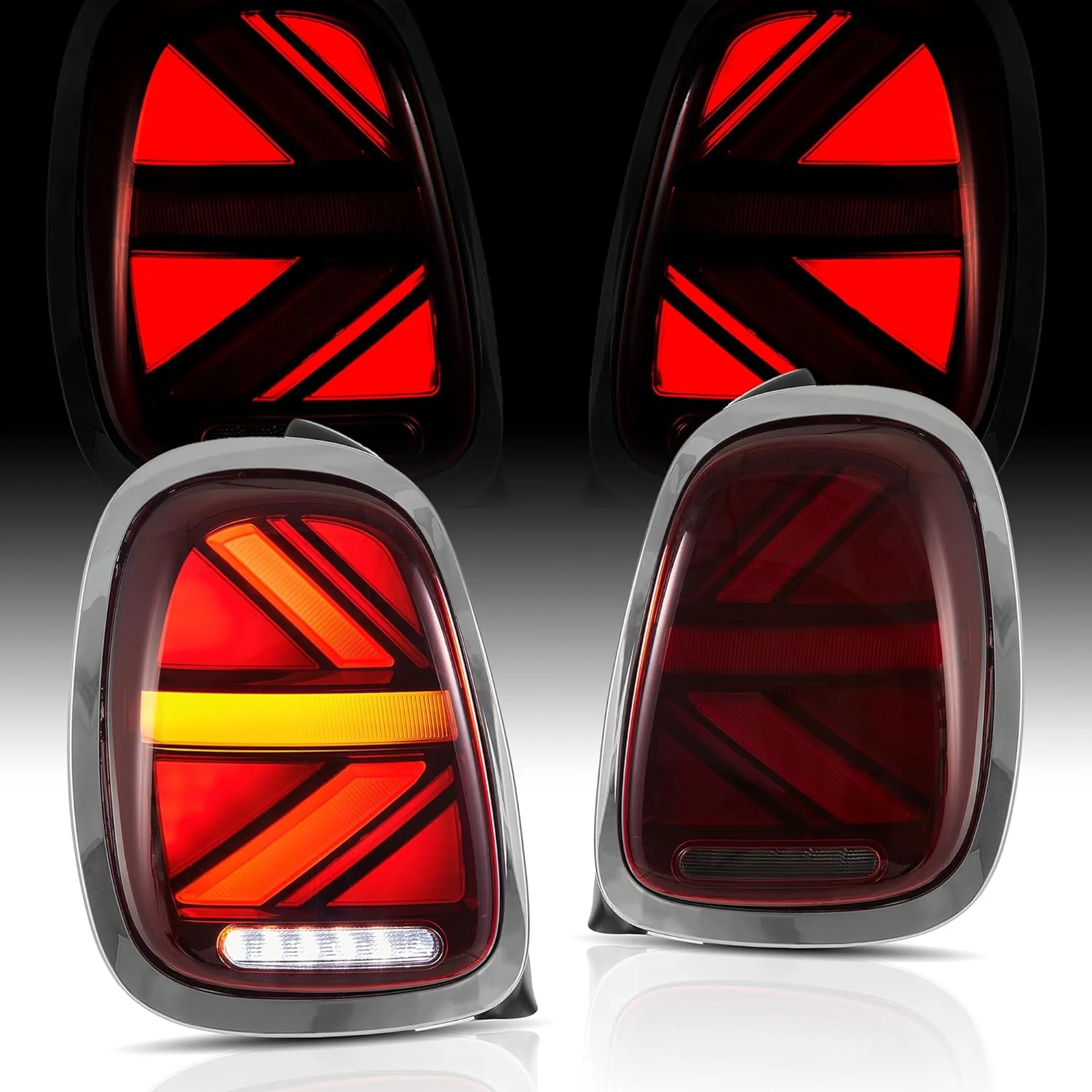 VLAND Full LED Tail Lights Lamps For BMW Cooper Hatch Mini F-Series 2014-2019 (F55/F56/F57) - Image 4