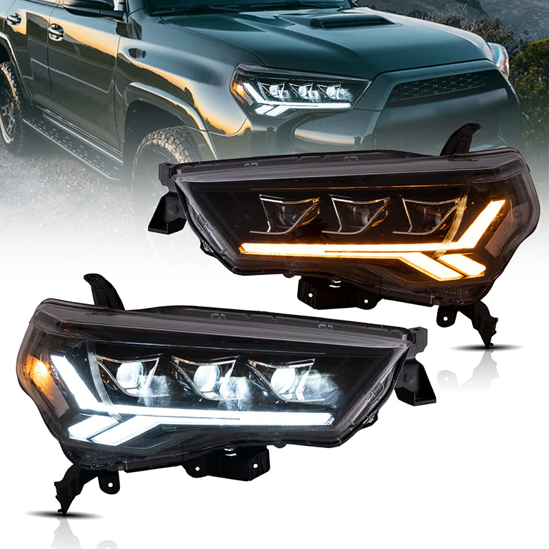 VLAND LED Projector Headlights For 2014-2024 Toyota 4Runner - Image 2
