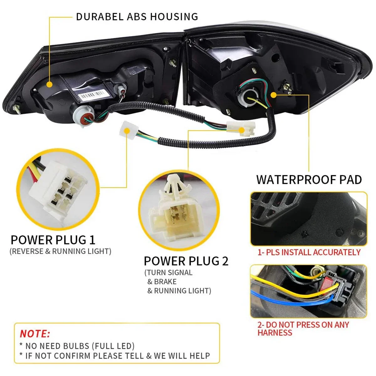 VLAND LED Headlights and Tail Lights For Lexus IS250/IS250C IS350/IS350C IS220d 2006-2012 ISF 2008-2014 With Animation& Blue Breathing - Image 11