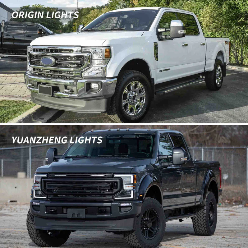 VLAND LED Headlights For 2020-2022 Ford F250 F350 F450 F550 Super Duty Halogen Models - Image 6