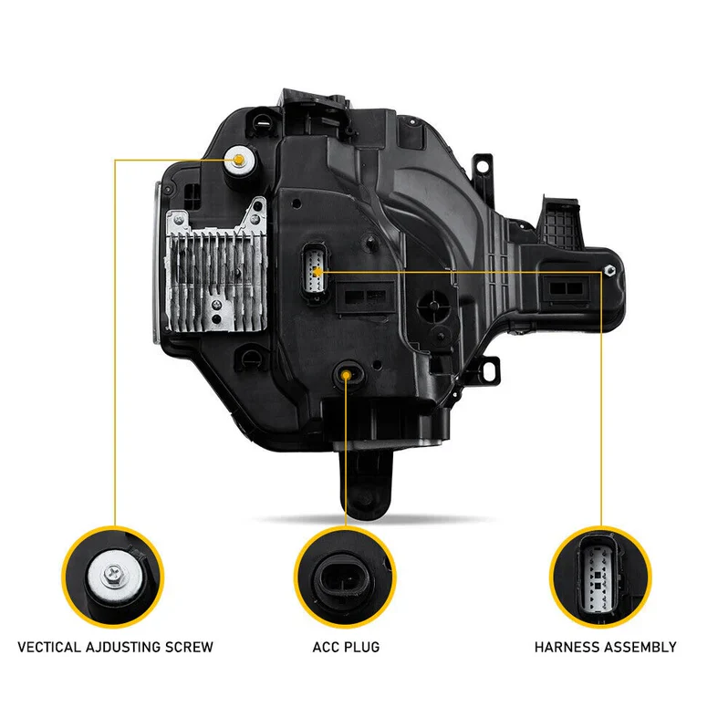 VLAND LED Headlights For 2021-2024 Ford Bronco - Image 3