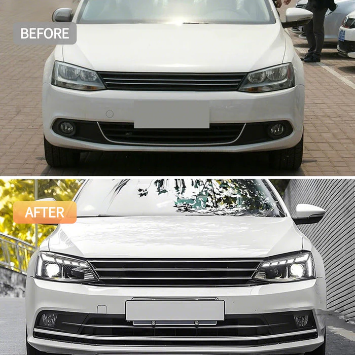 VLAND LED Headlights For Volkswagen Jetta MK6 Sagitar 2012-2018 With Sequential Turn - Image 7