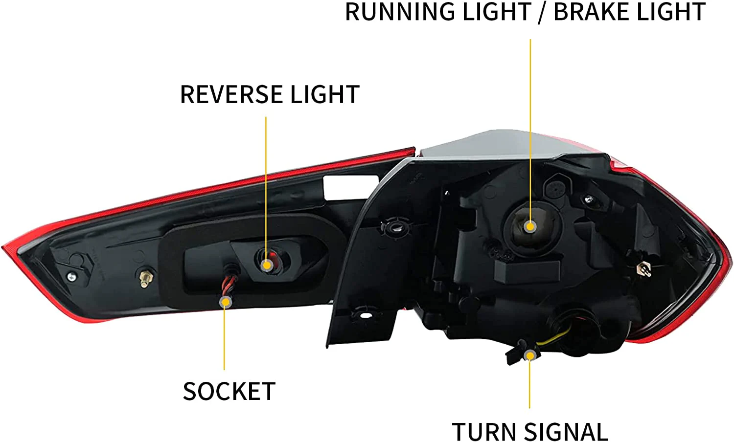 VLAND LED Tail Lights For 2012-2018 Mitsubishi ASX / Out Lander Sports - Image 4