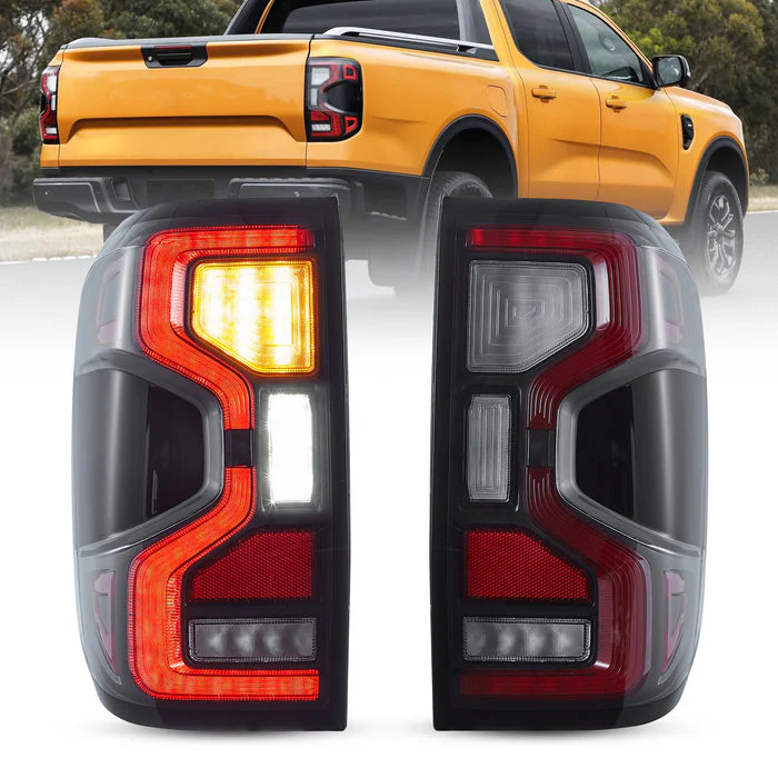 VLAND LED Tail Lights For Ford Ranger T6.2 2nd Gen P703 2022-UP (2024-UP US Version)