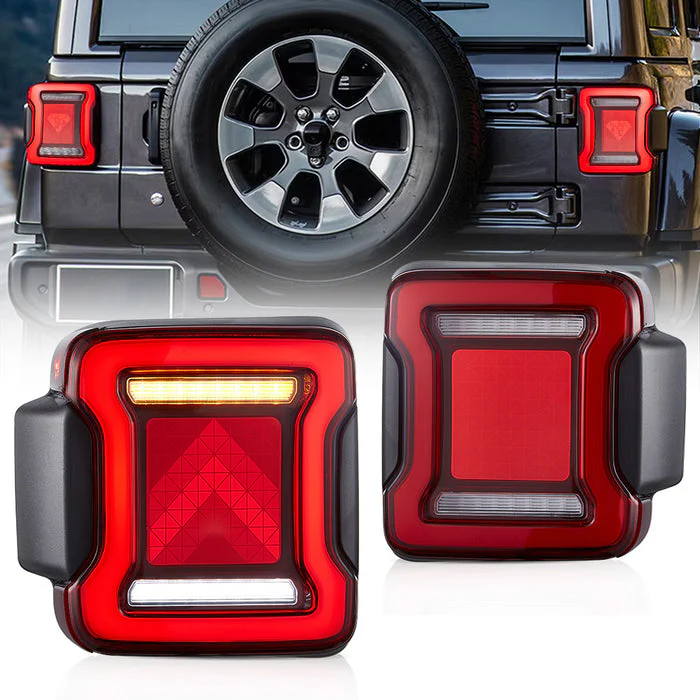 VLAND OLED Taillights For 2018-2023 Jeep Wrangler JL JLU - Image 2