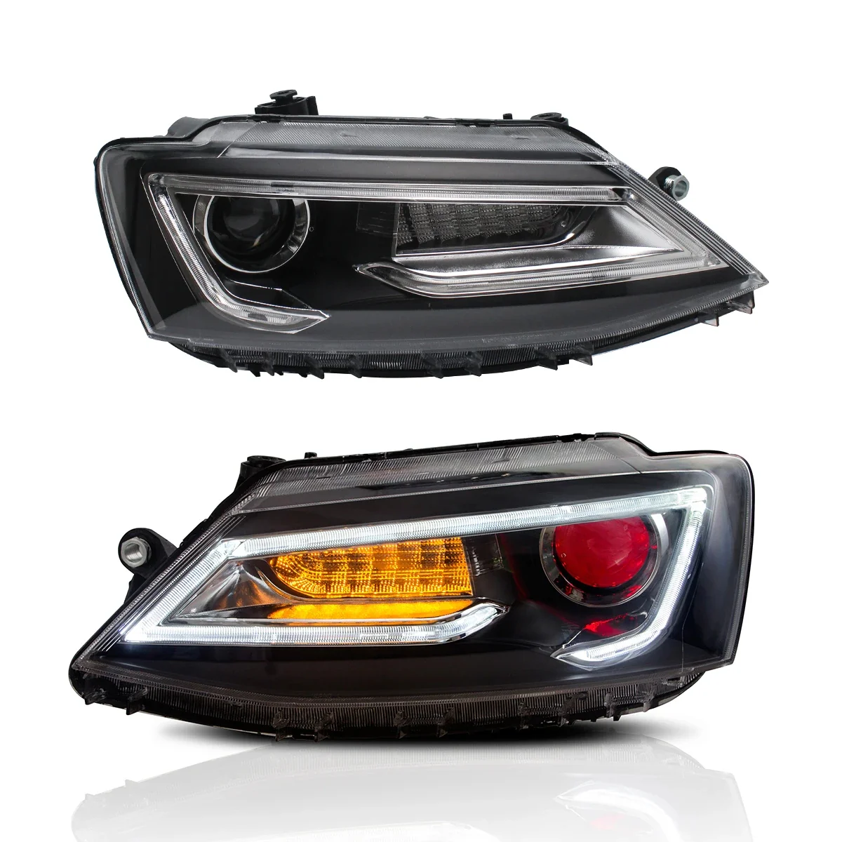 VLAND Dual Beam Headlights For Volkswagen Jetta / Sagitar 2011-2018 - Image 11