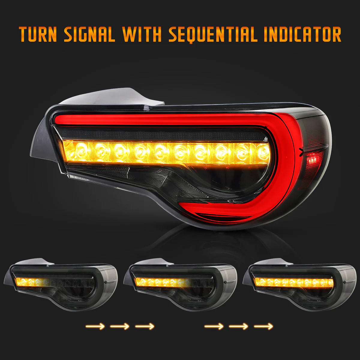 VLAND LED Taillights & Headlights For 2012-2020 Toyota 86 GT86, Subaru BRZ, Scion FRS - Image 7