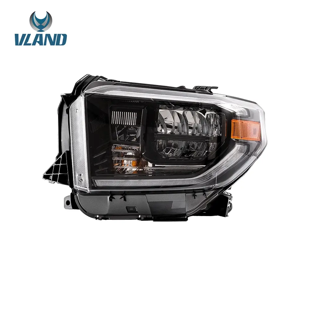 VLAND Full LED Sequential Headlights For Toyota Tundra 2014-2021 - Image 3