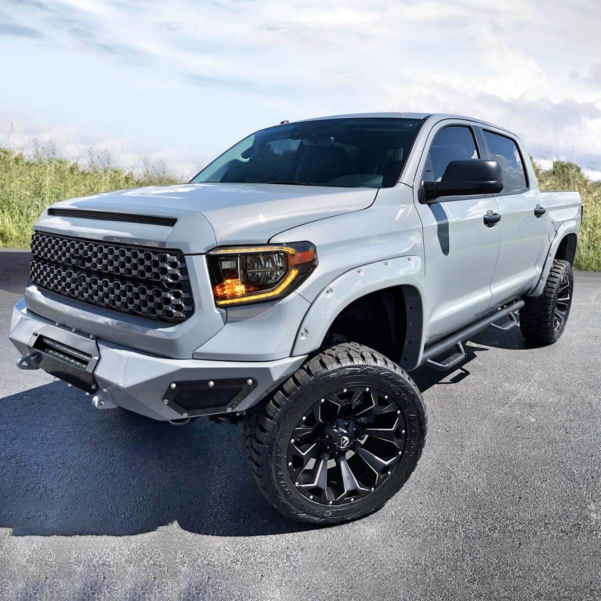 VLAND Full LED Sequential Headlights For Toyota Tundra 2014-2021 - Image 4